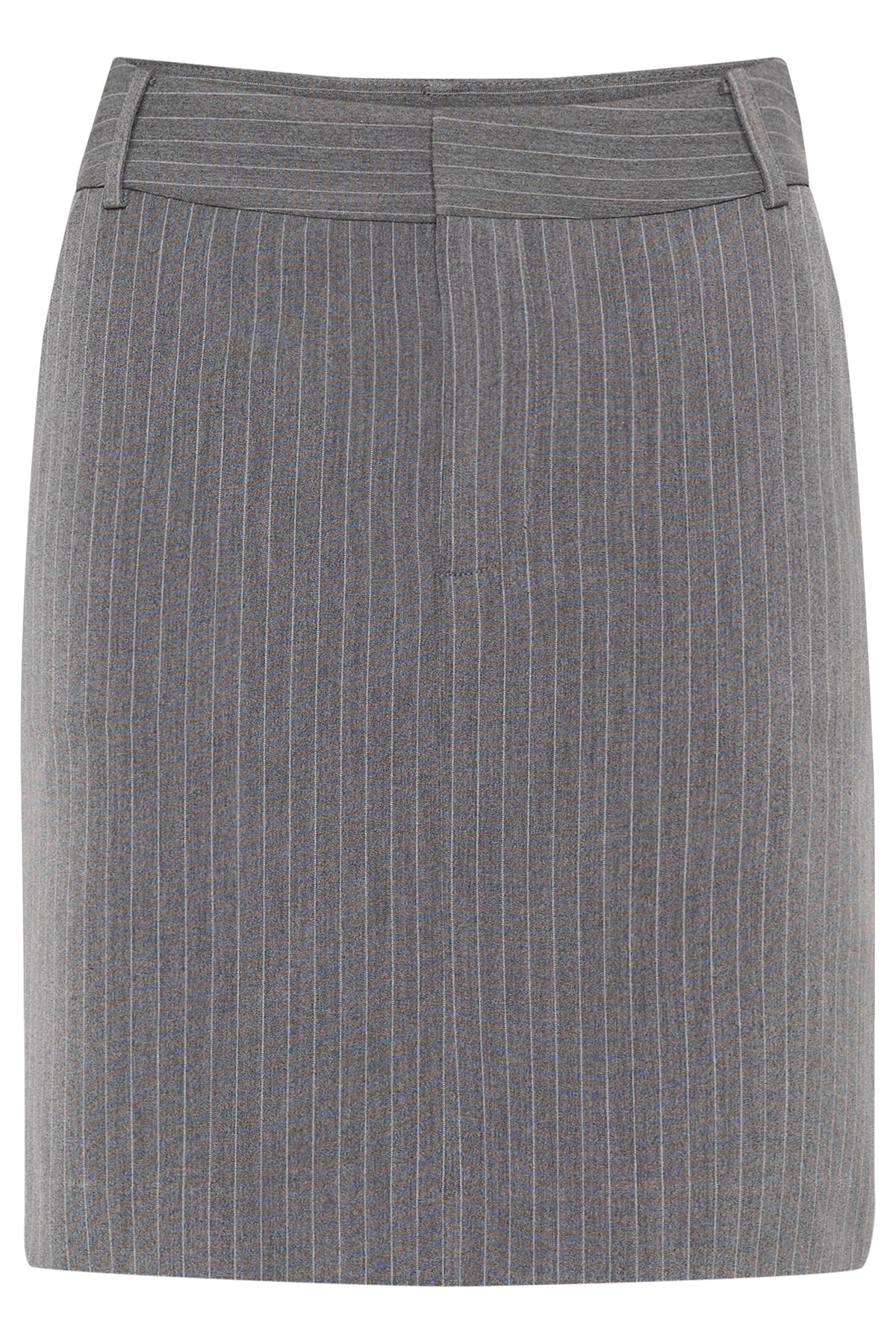 Joellegz Mel. Pinstripe Mw Skirt