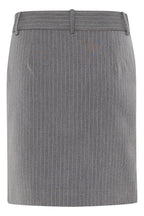 Joellegz Mel. Pinstripe Mw Skirt