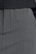 Joellegz Mel. Pinstripe Mw Skirt