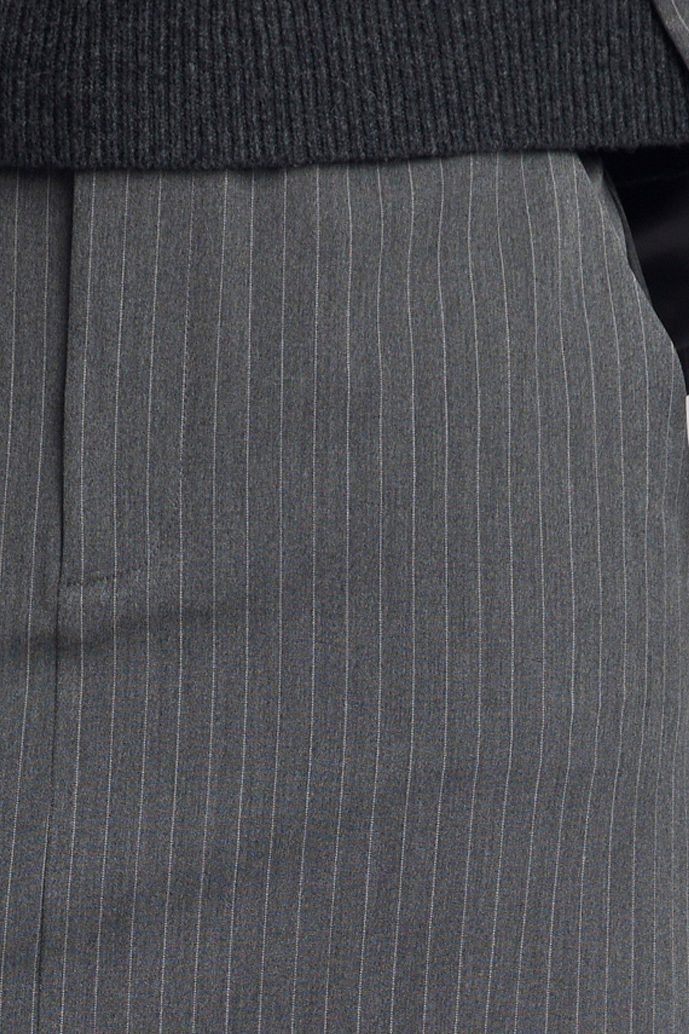 Joellegz Mel. Pinstripe Mw Skirt