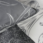 Sunshine - Parure De Lit Motif 7.45 - Gris