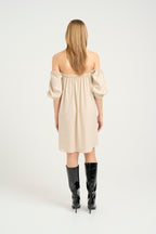 Elarahgz Linen Short Noos Dress