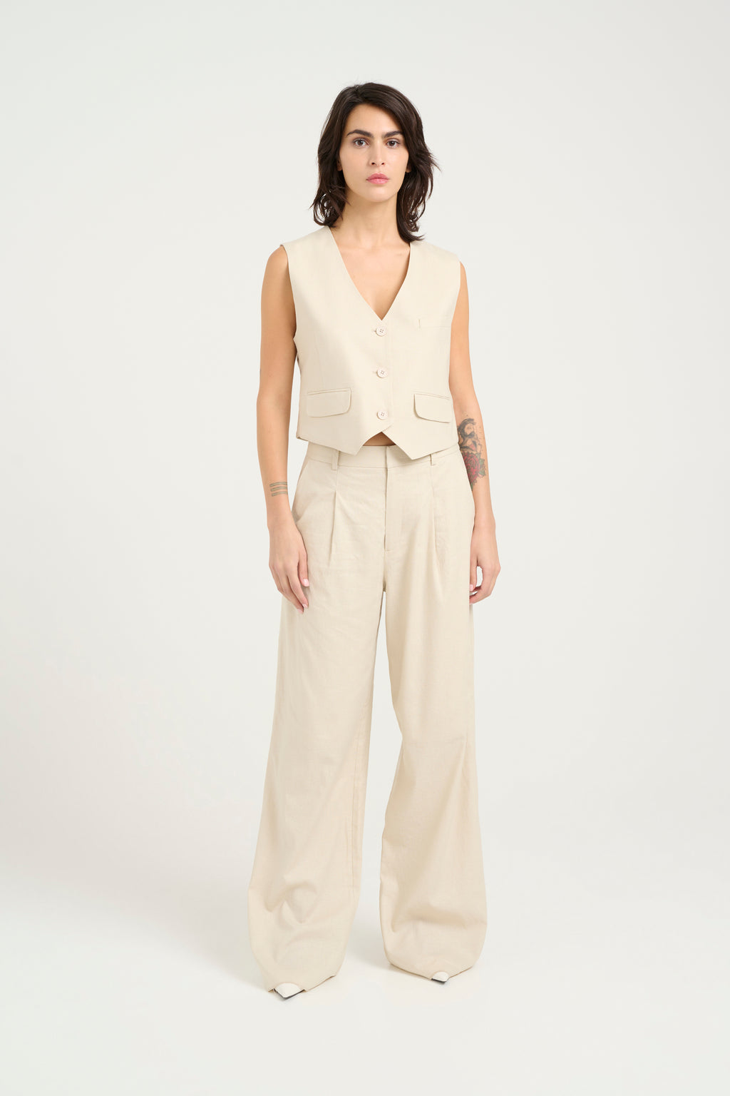 Chaleco Elarahgz Linen Noos
