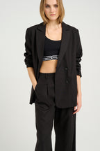 Elarahgz Linen Noos Blazer