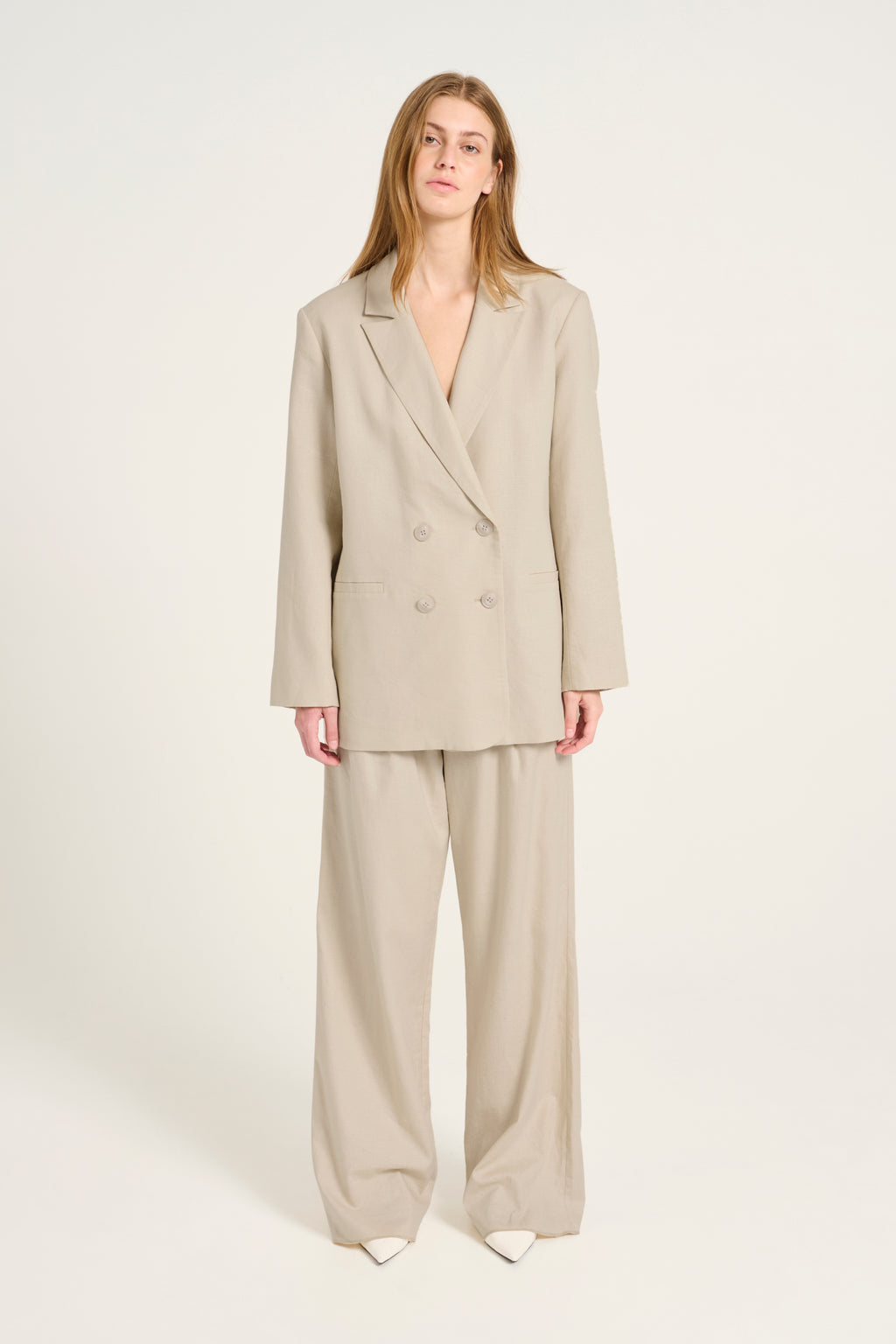 Elarahgz Linen Noos Blazer