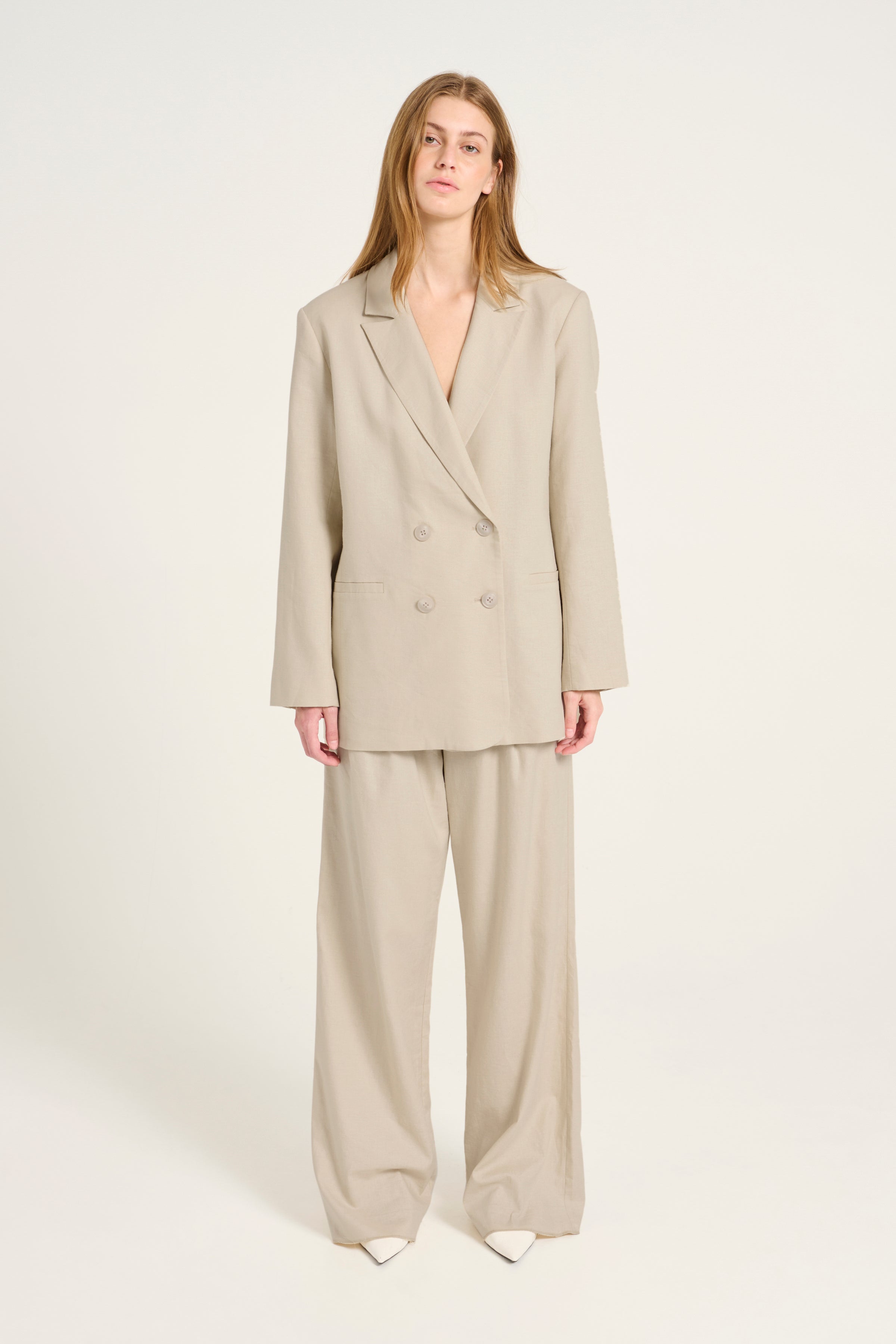 Elarahgz Linen Noos Blazer