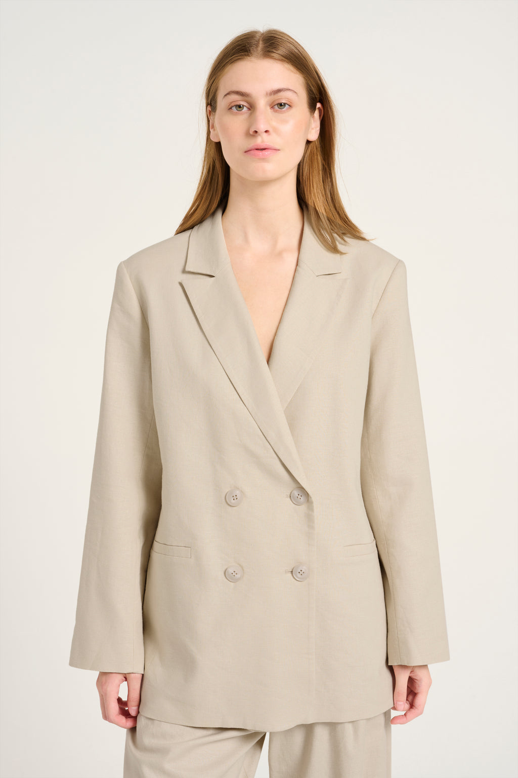 Elarahgz Linen Noos Blazer