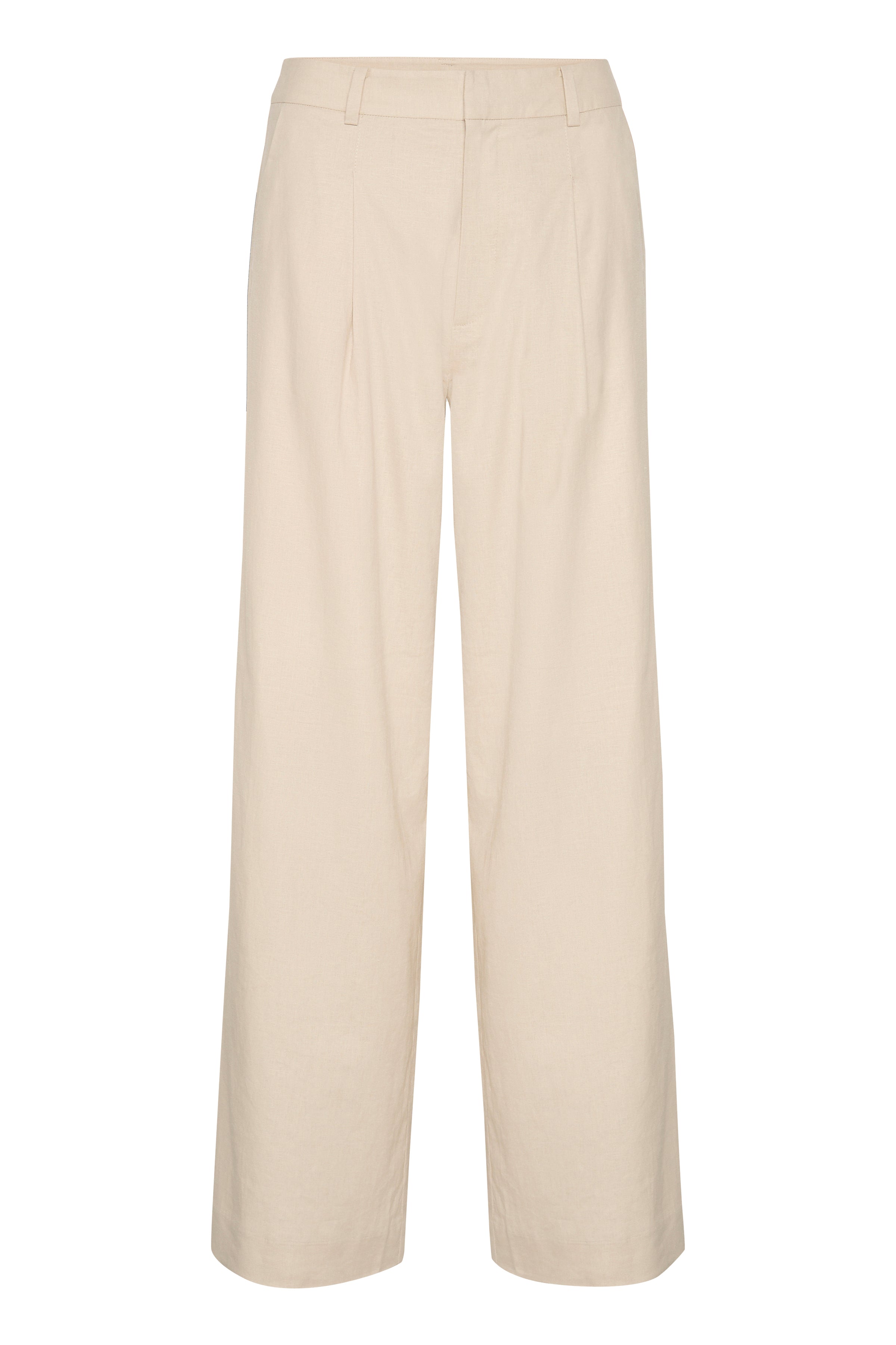 Elarahgz Linen Hw Noos Trousers