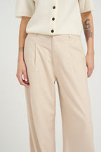 Elarahgz Linen Hw Noos Trousers