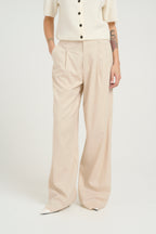 Elarahgz Linen Hw Noos Trousers