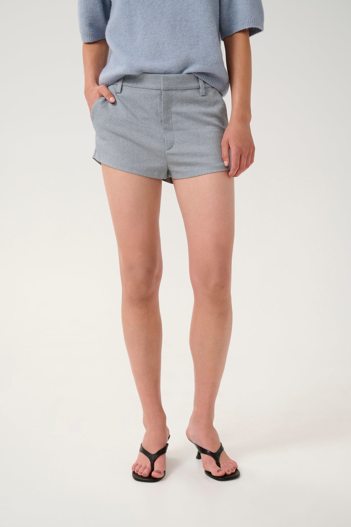 Gzpaulia Melange Hw Shorts