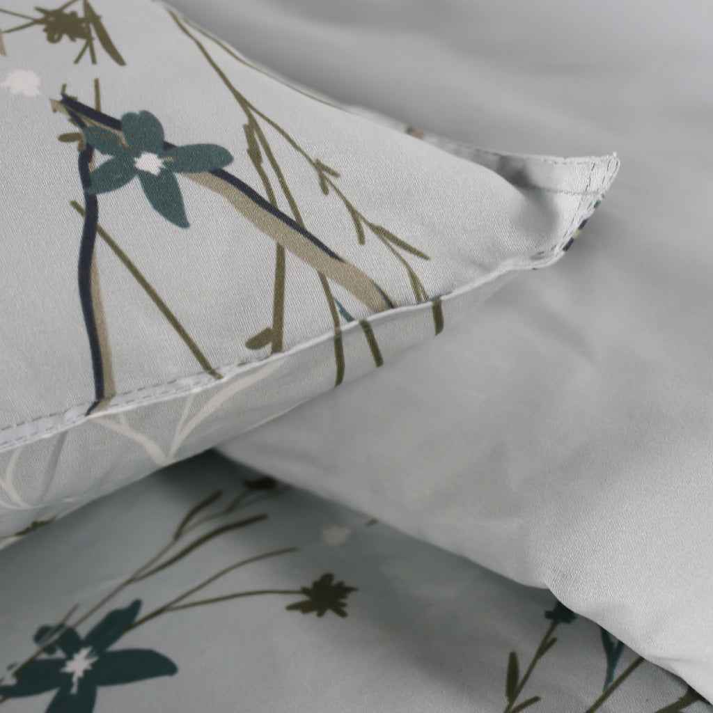 Sunshine - Parure De Lit Motif 7.49 - Gris