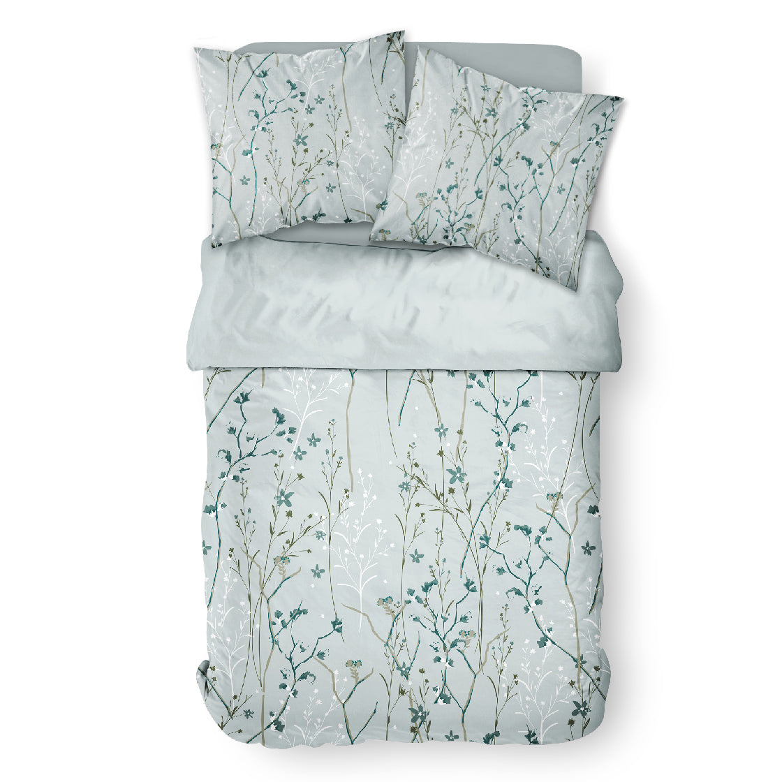 Sunshine - Parure De Lit Motif 7.49 - Gris