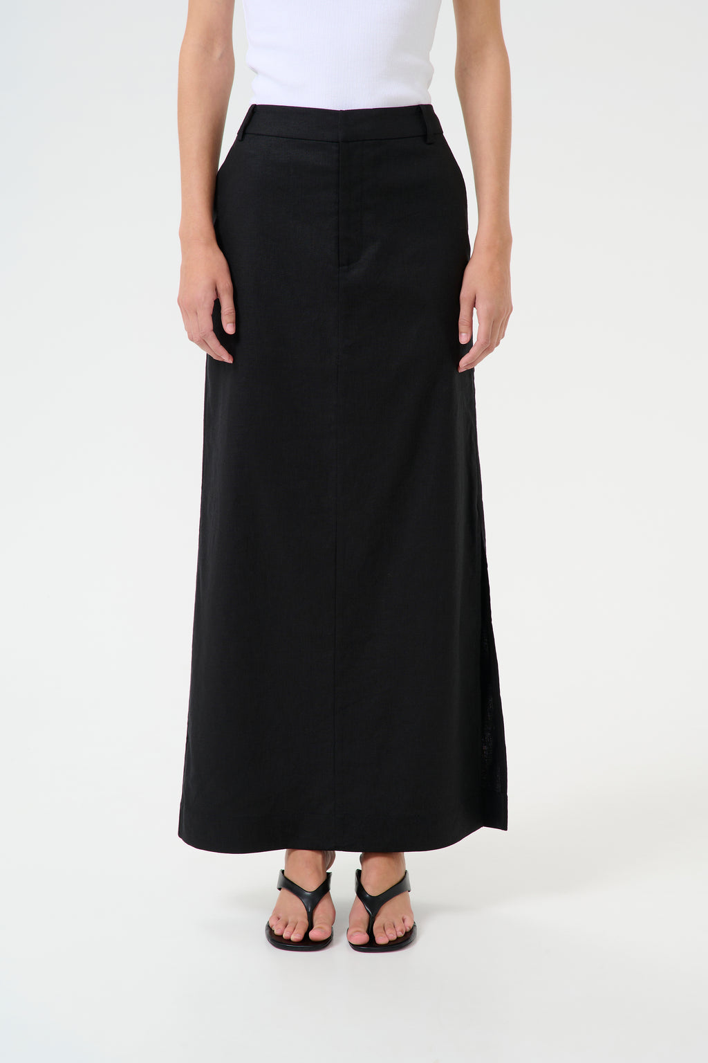 Gzizza Linen Mw Skirt