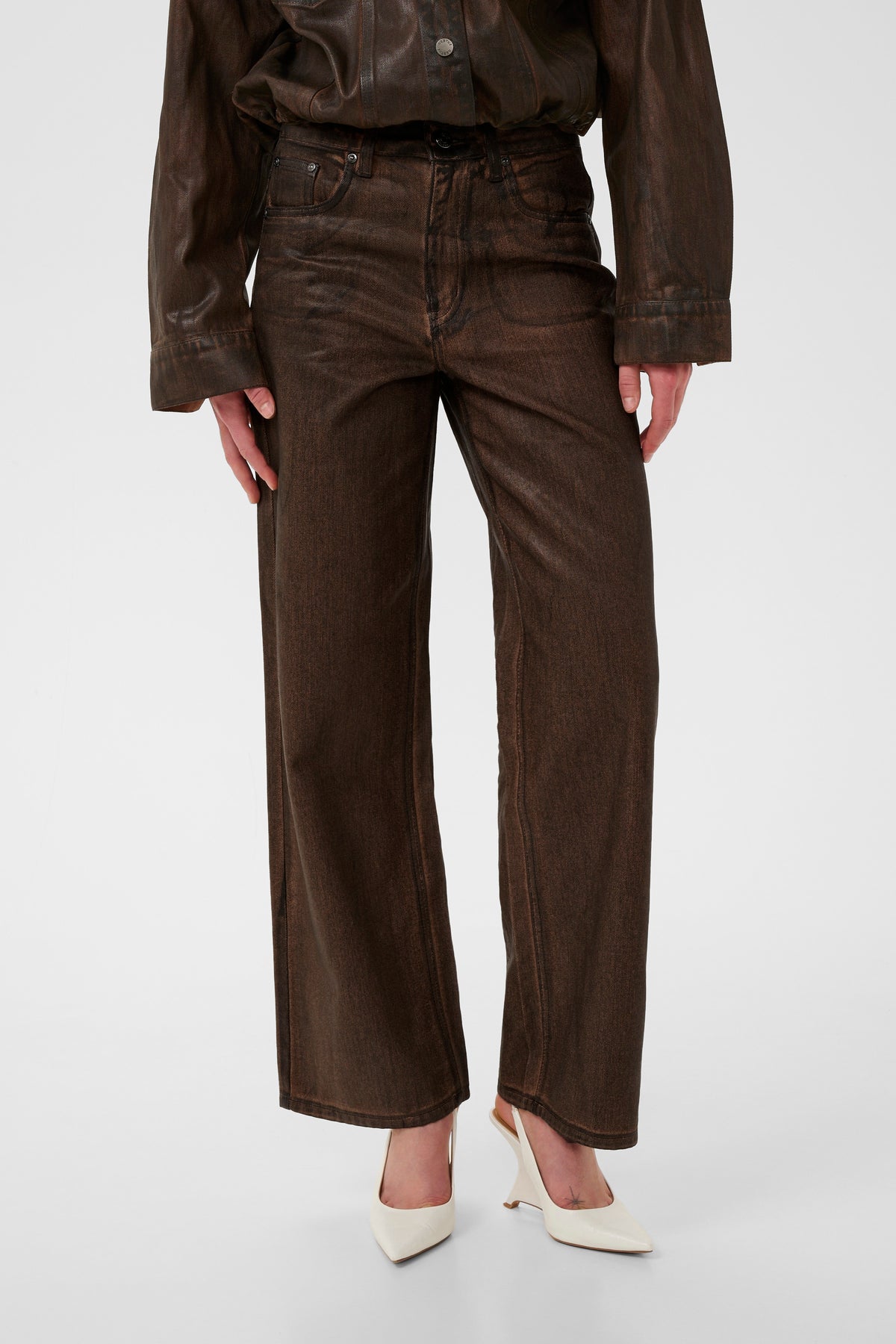 Gzcellie Hw Wide Jeans
