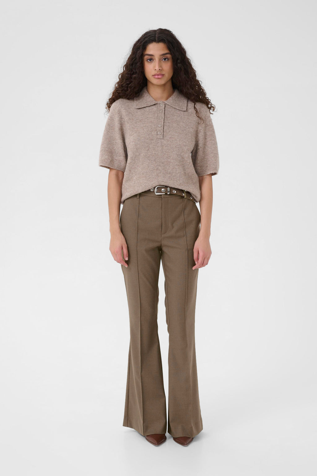 Gzpaula Hw Flared Trousers
