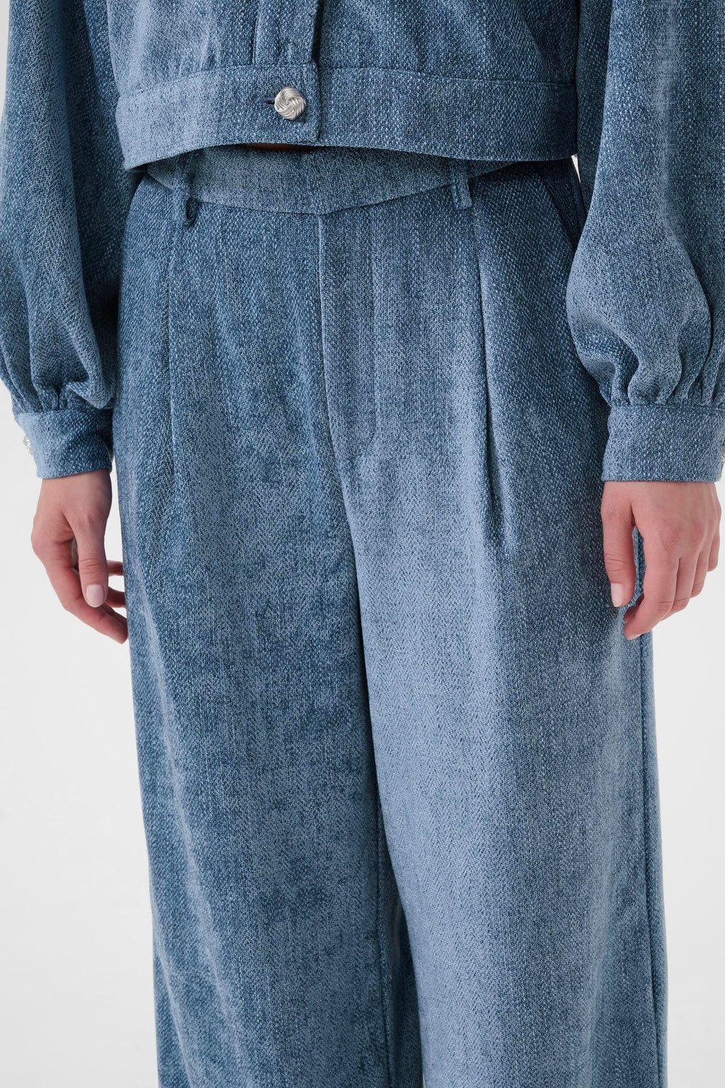 Gzvally Hw Wide Trousers
