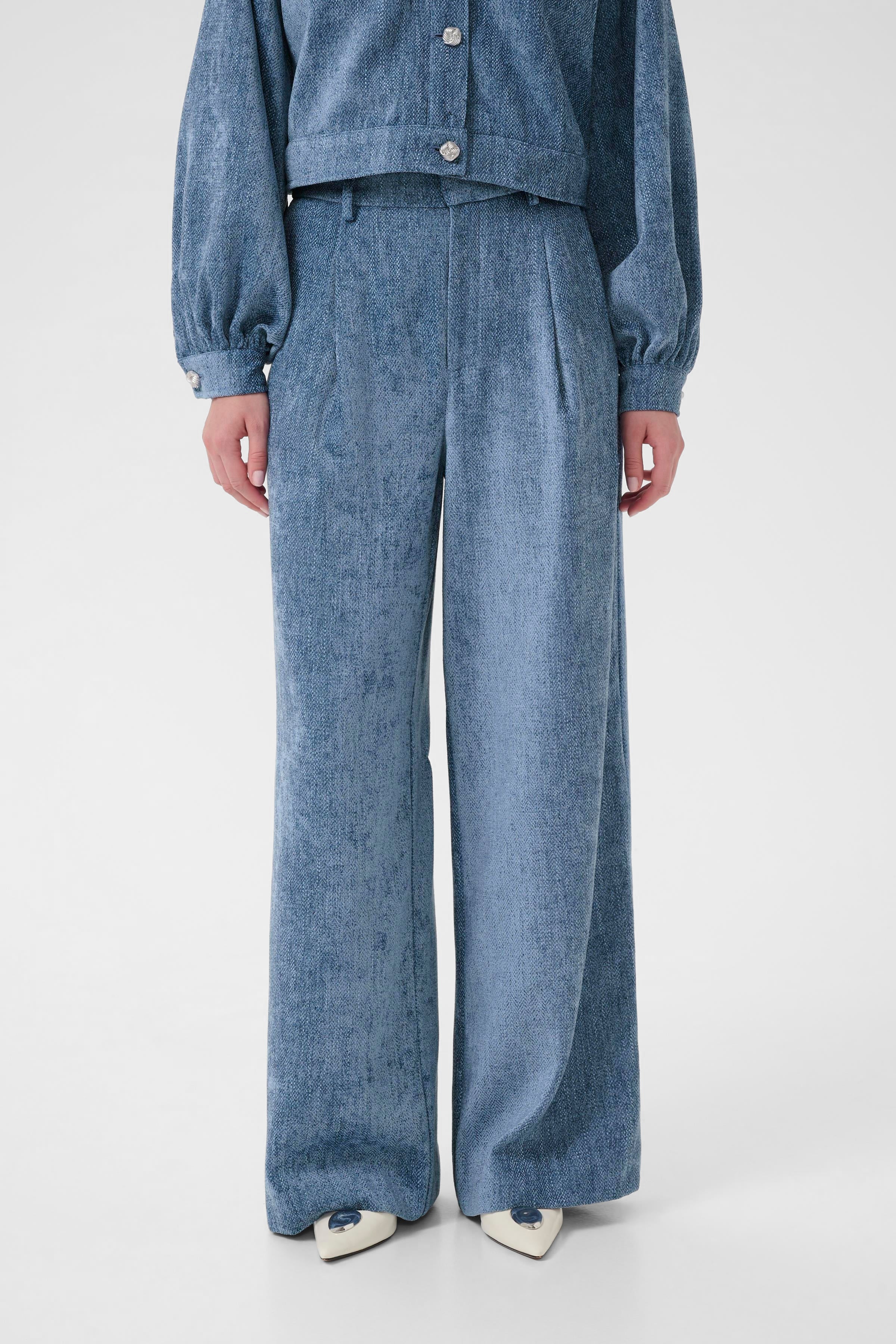 Gzvally Hw Wide Trousers