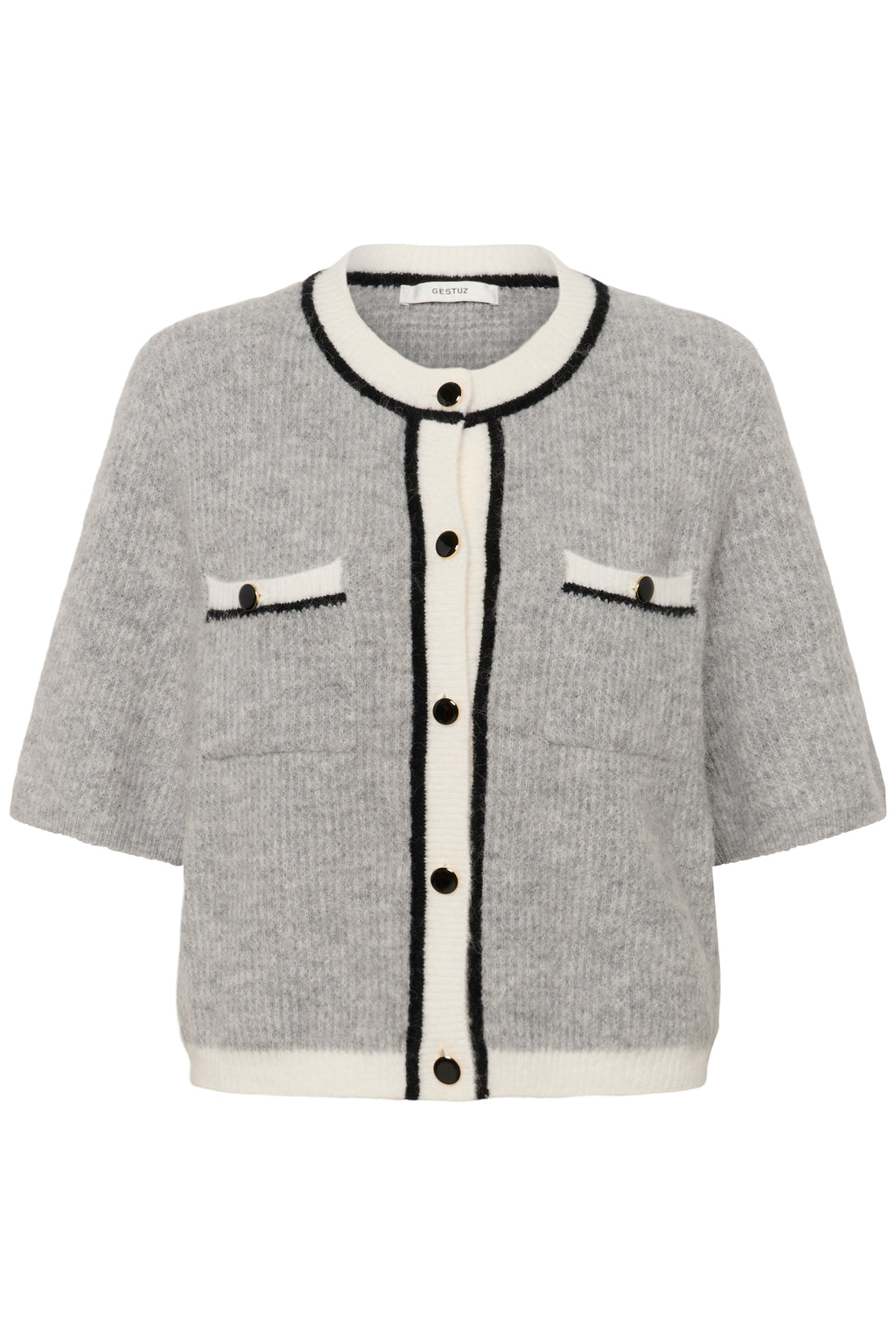 Gzalpha Contrast Cardigan