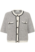 Gzalpha Contrast Cardigan