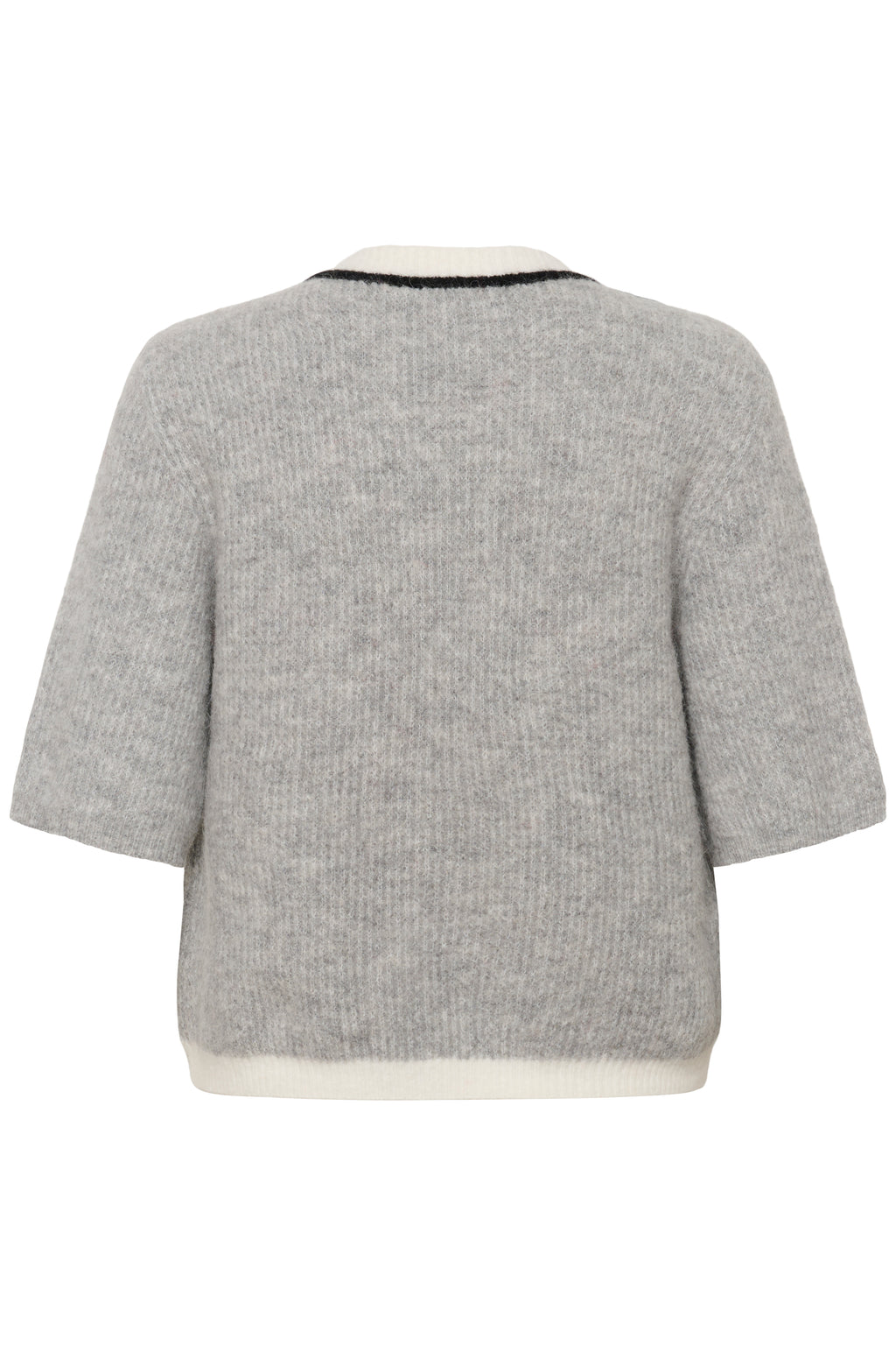 Gzalpha Contrast Cardigan