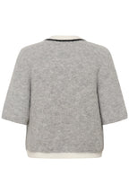 Gzalpha Contrast Cardigan