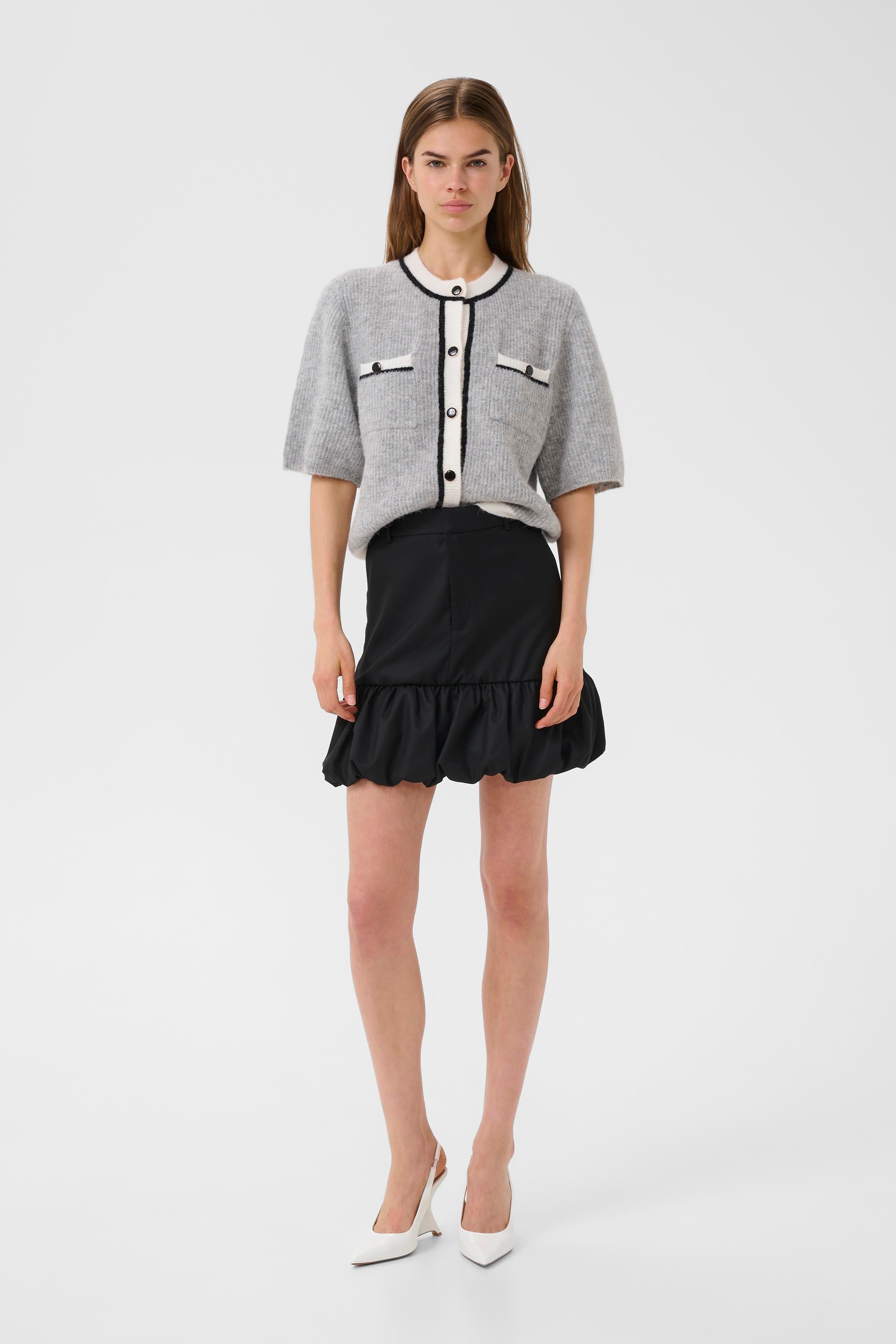 Gzalpha Contrast Cardigan