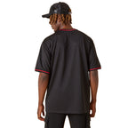 Tee-Shirt New Era Nba Team Logo Oversized Chicago Bulls Mesh