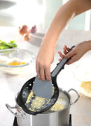 Scodel - Cuillère À Spaetzle + Grande Spatule Flexible - Noir/Argent