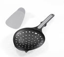 Scodel - Cuillère À Spaetzle + Grande Spatule Flexible - Noir/Argent