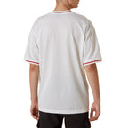 Tee-Shirt New Era Nba Team Logo Oversized Chicago Bulls Mesh