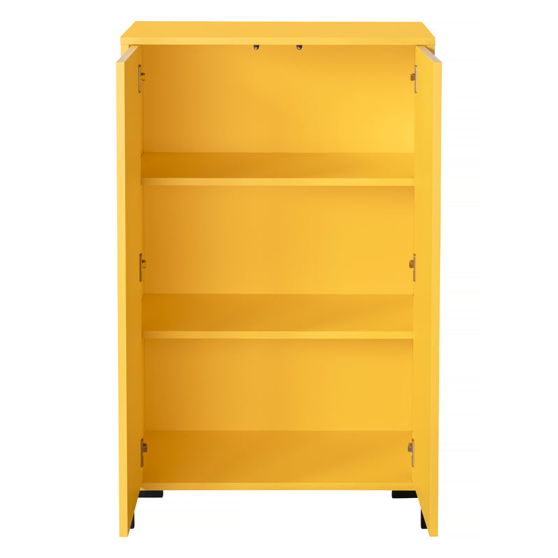 Meuble Organisateur Multiusages Verner "Yellow"