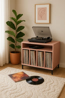 Meuble Vinyle "Bowie" - Rose