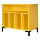 Meuble Vinyle "Bowie" - Jaune
