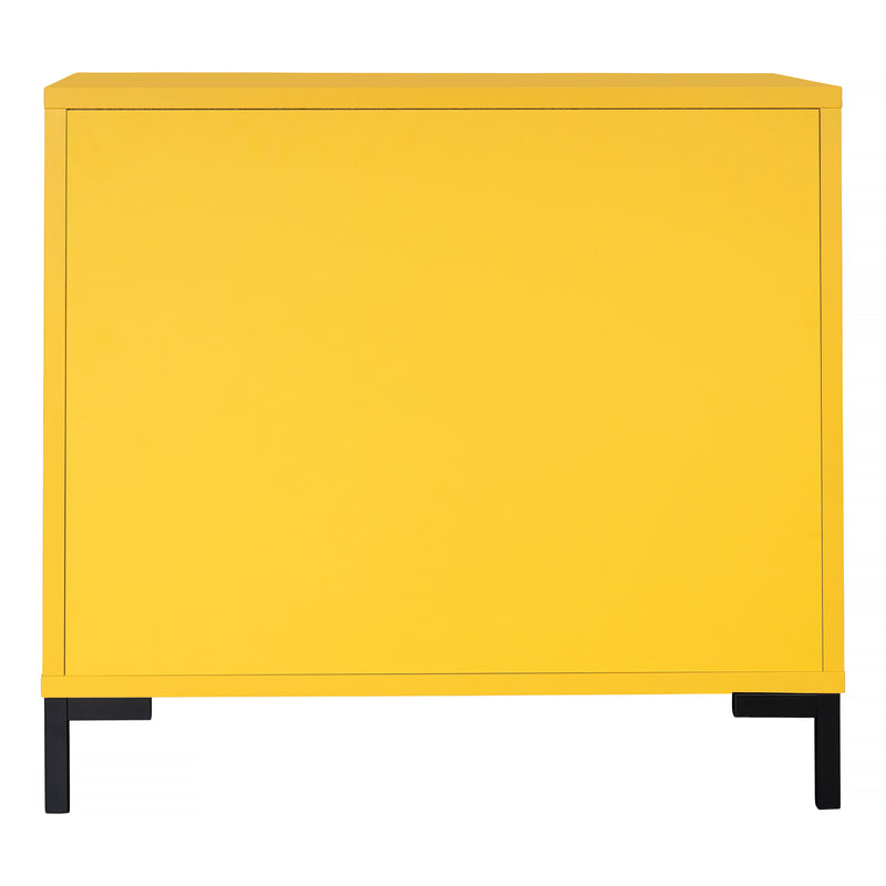 Muebles de vinilo “Bowie” – Amarillo
