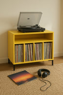 Meuble Vinyle "Bowie" - Jaune