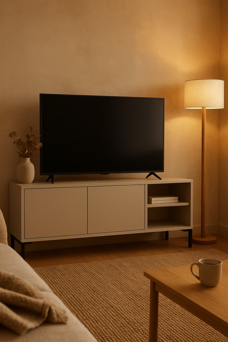 Mirko Tv Stand 113 Cm - Taupe