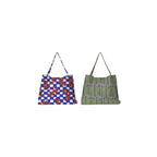 Set 2 Bolsas de la Compra Vegs - Espárragos Tomate - Multicolor