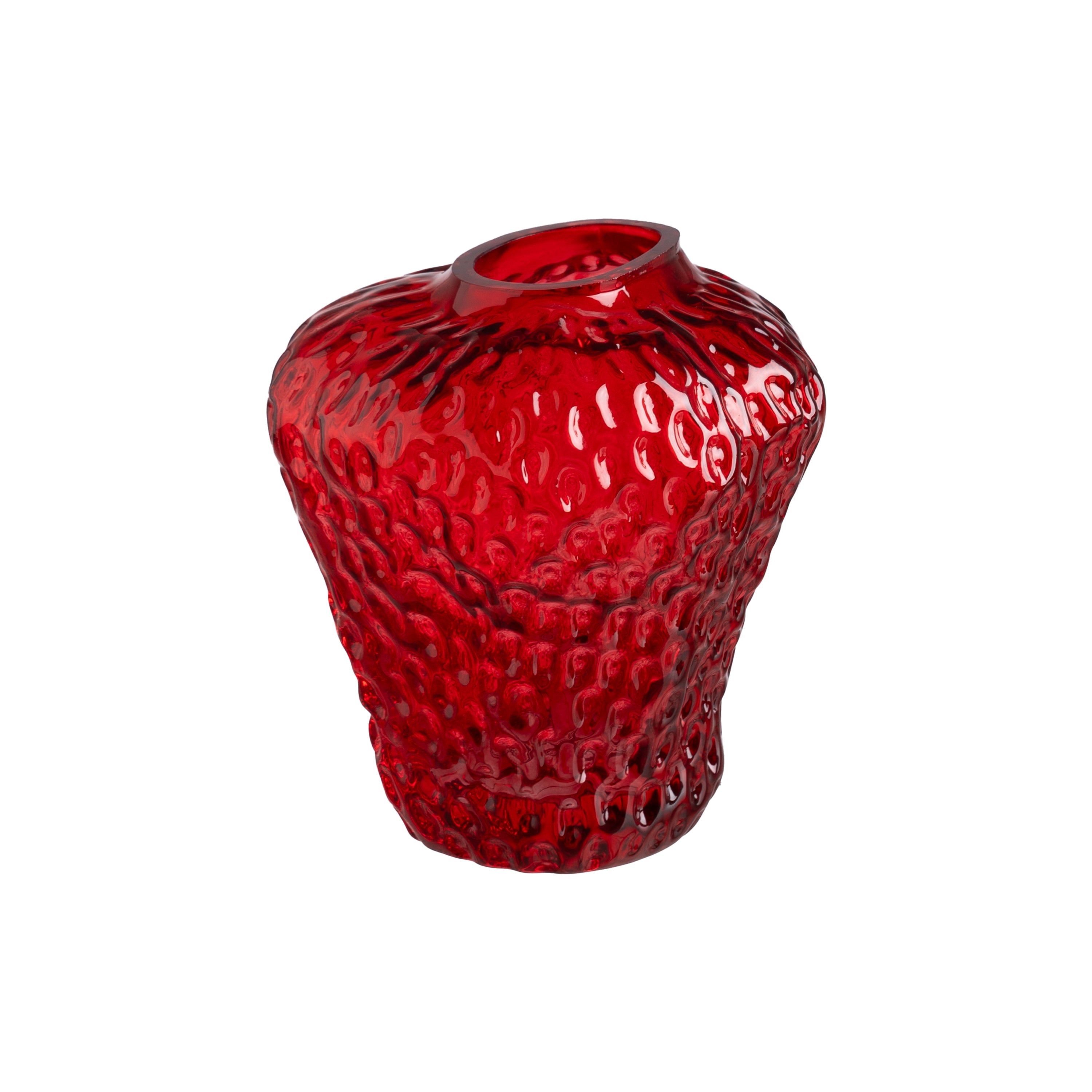 Strawberry Vase - Rojo - Red