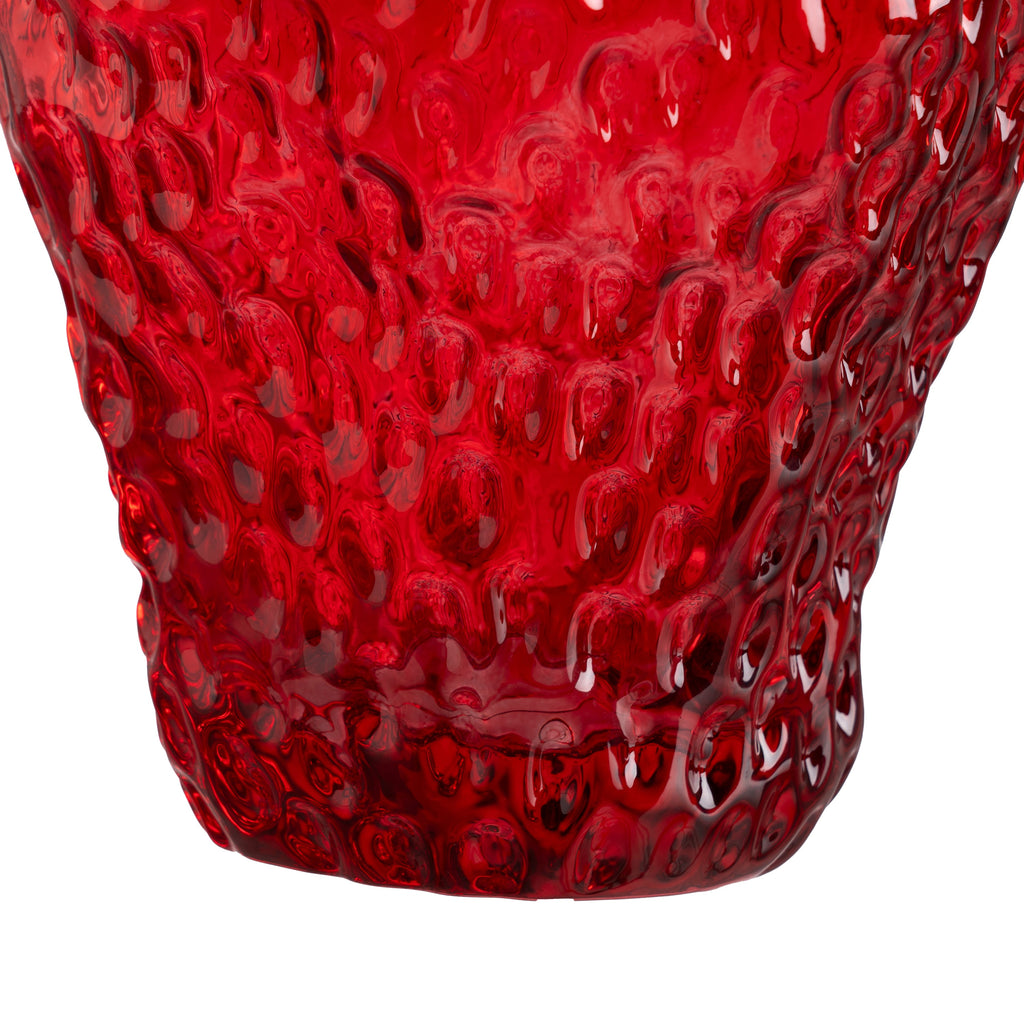 Strawberry Vase - Rojo - Red