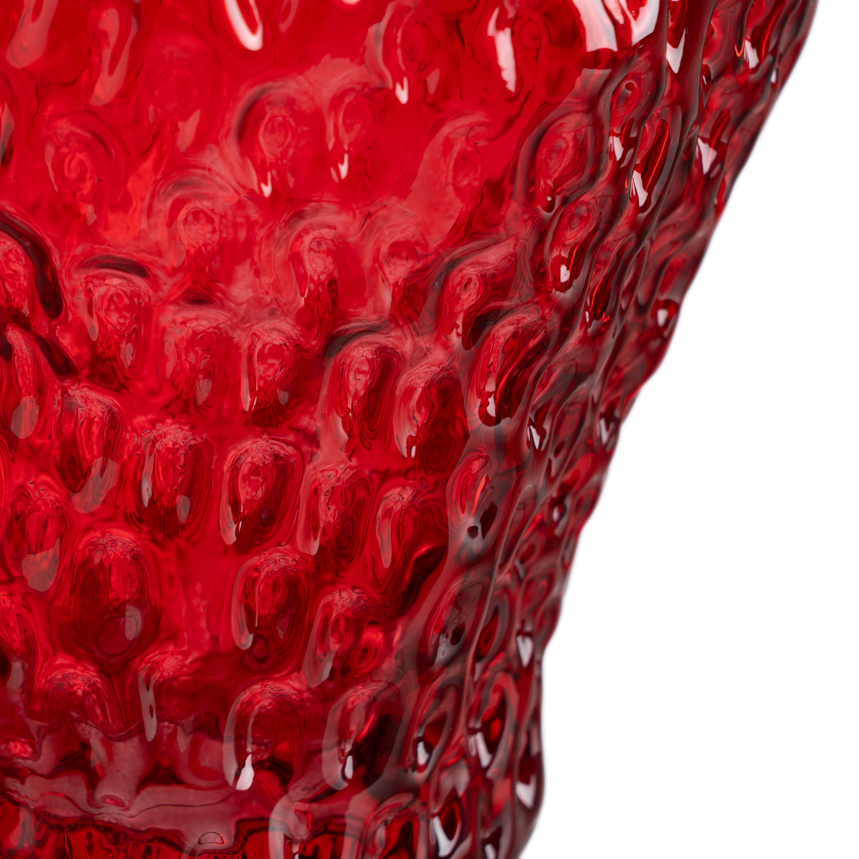 Strawberry Vase - Rojo - Red