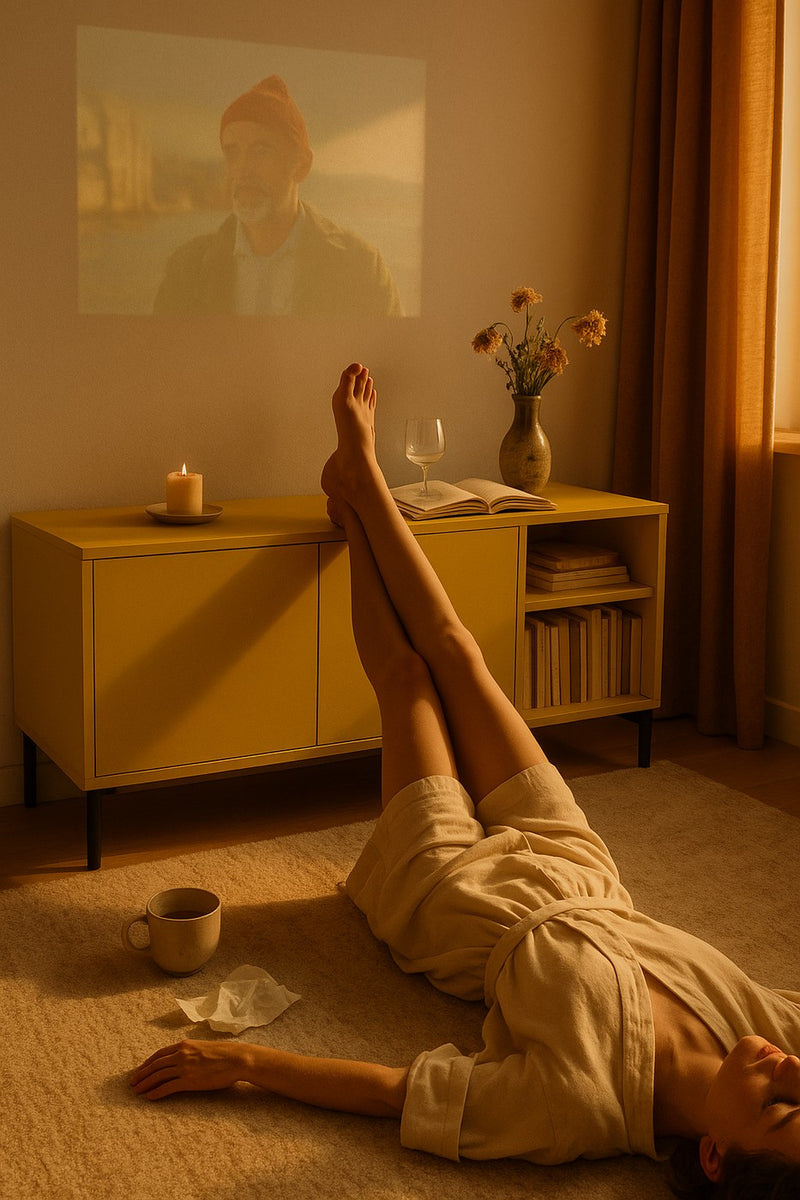 Mirko Tv Stand 113 Cm - Yellow