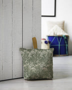 Green Flowers Doorstop - Multicoloured