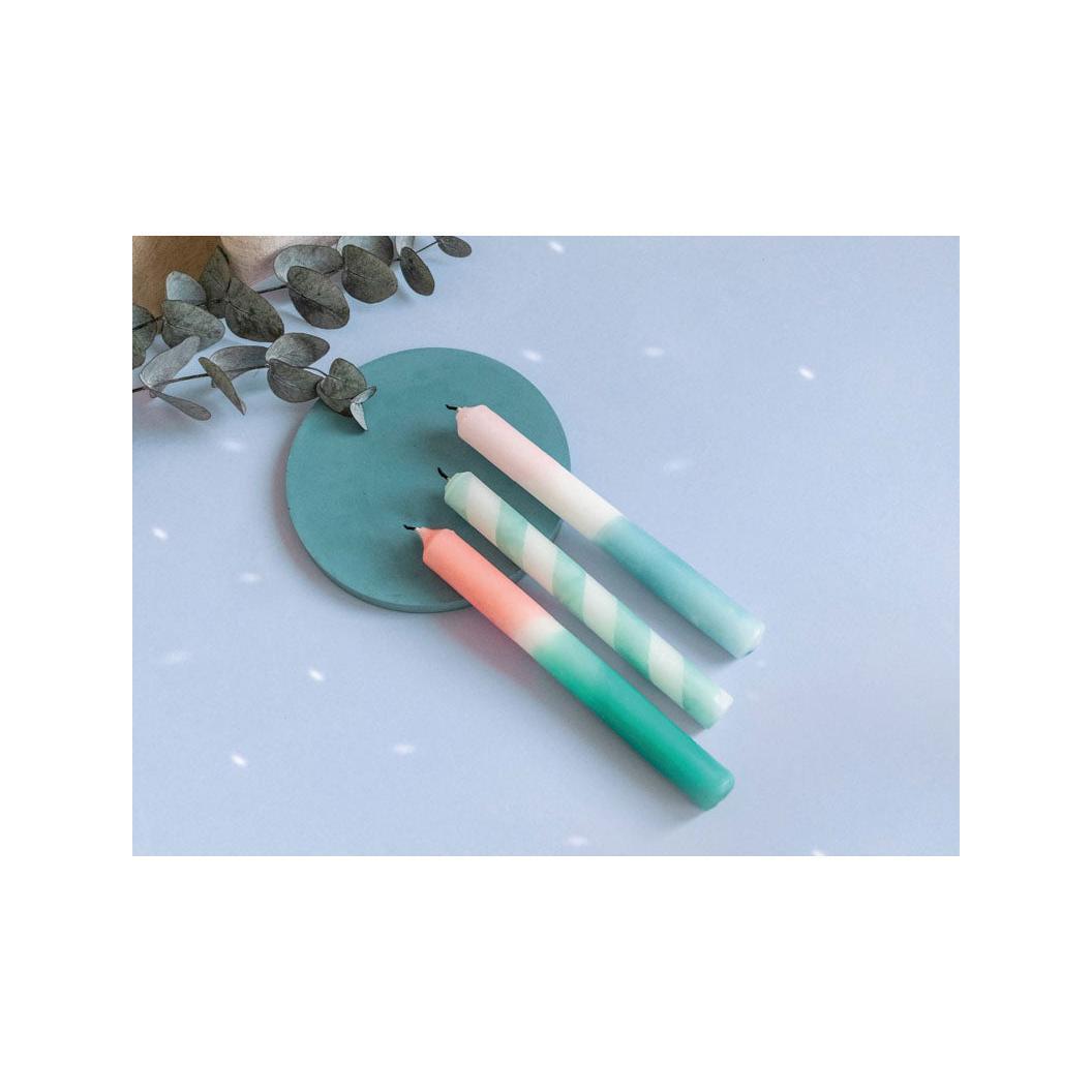 Kit Diy Home Déco - Mes Bougies Dip Dye - Mint
