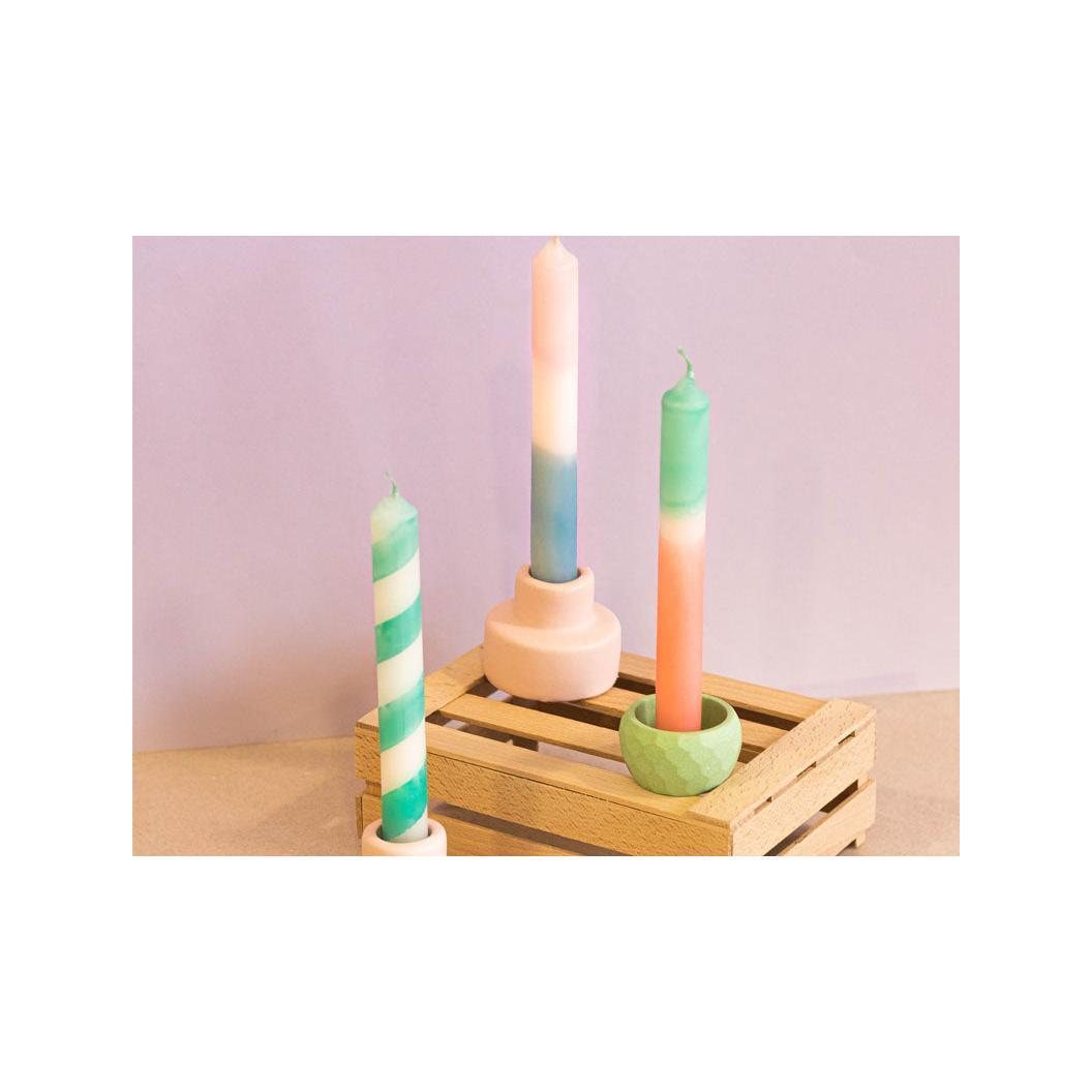 Kit Diy Home Déco - Mes Bougies Dip Dye - Mint