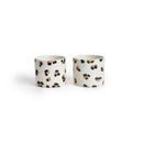 Lot De 2 Tasses En Céramique Cheetah - Multicolore