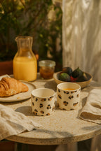 Lot De 2 Tasses En Céramique Cheetah - Multicolore