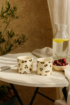 Lot De 2 Tasses En Céramique Cheetah - Multicolore