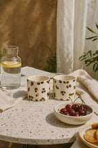Lot De 2 Tasses En Céramique Cheetah - Multicolore