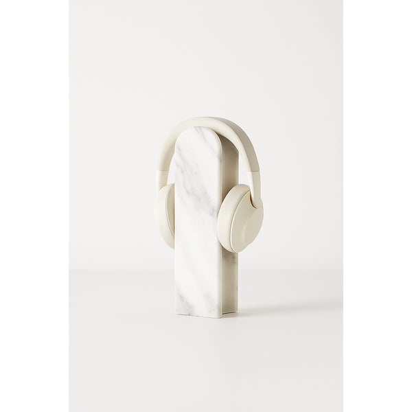Soporte para Auriculares de Mármol - Blanco